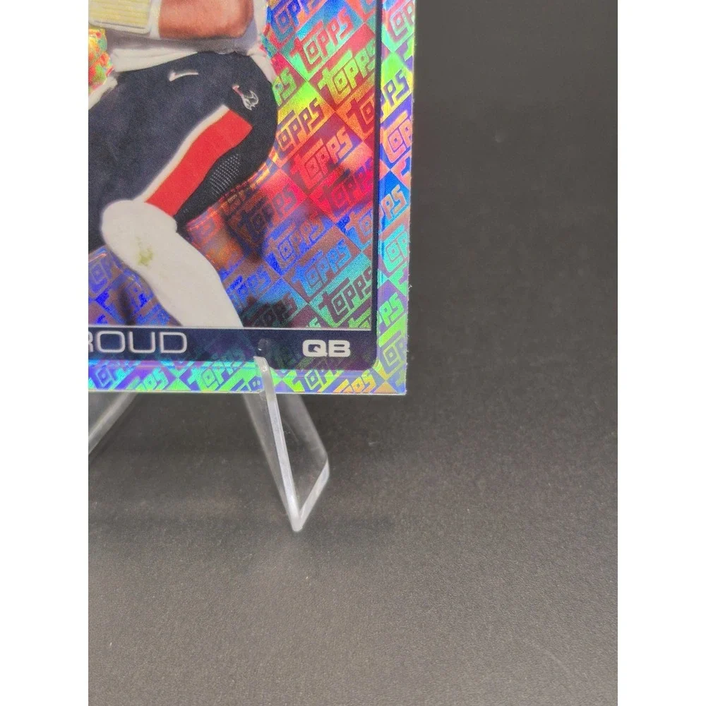 2025 Topps Chrome CJ Stroud #119 Fanatics Exclusive Logo Refractor Texans SP